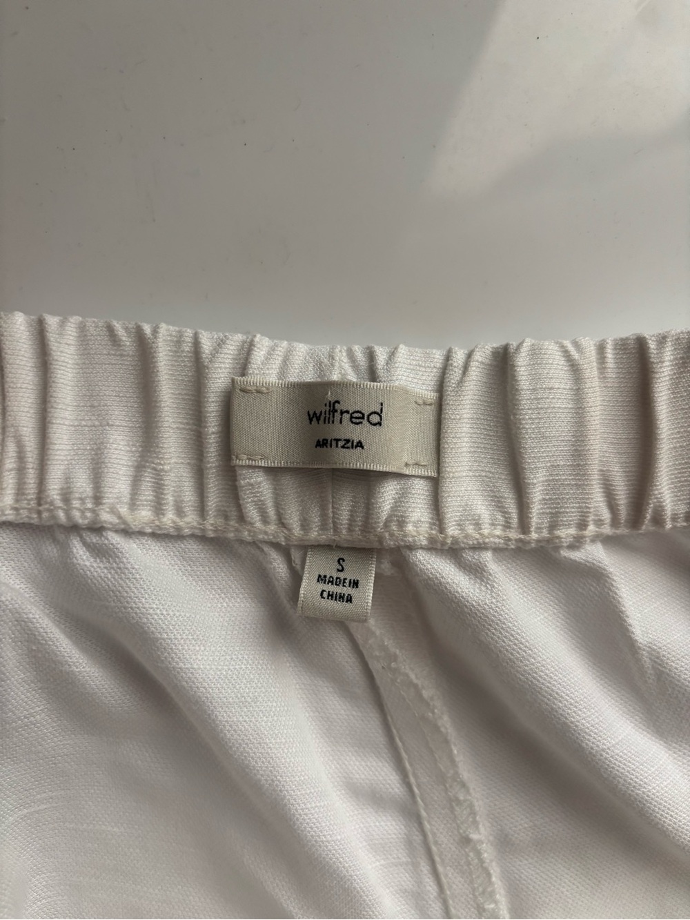 Aritzia Wilfred Lodge Linen Pants
